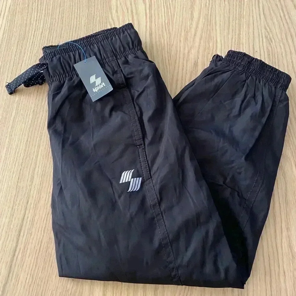🆕Boys Black Pull On Jogger Pants S🆕